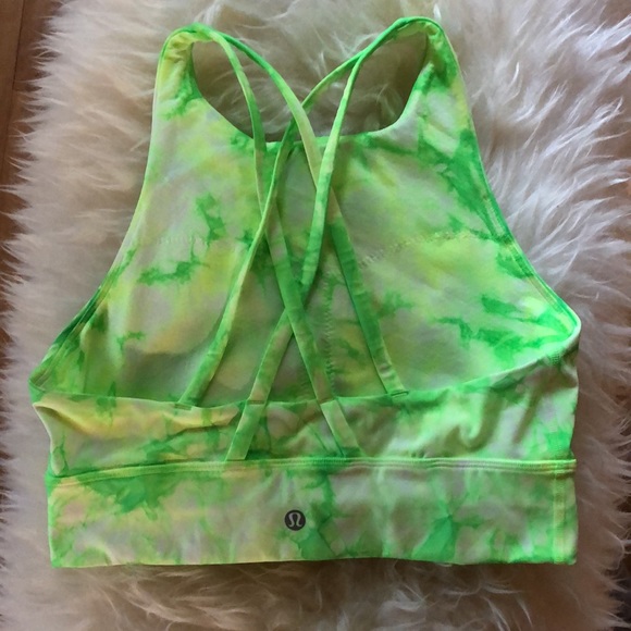 Lululemon high neck shibori bra - Picture 2 of 2